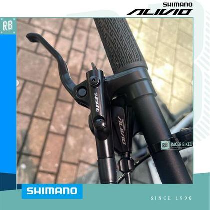 Imagem de Alças De Câmbio De Bicicleta Shimano Alivio Sl-m3100 9x2, Cor Preta