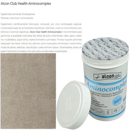 Imagem de Alcon Club Health Aminocomplex 100g Suplemento Alimentar Multiespécies Kit Com 5