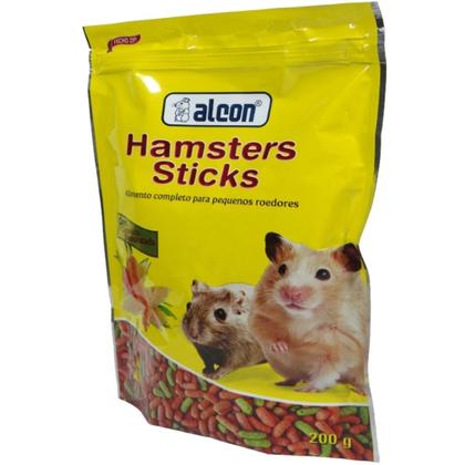 Imagem de Alcon hamster sticks 200g kit com 4 para hamster gerbil e topolino