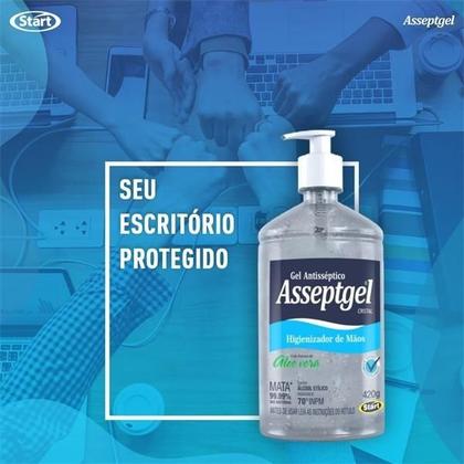 Imagem de Alcool gel Asseptgel cristal 420g Start