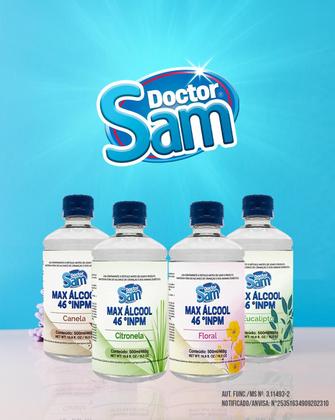 Imagem de ÁLCOOL PERFUMADO 46 INPM CITRONELA 500ml - MAX ÁLCOOL