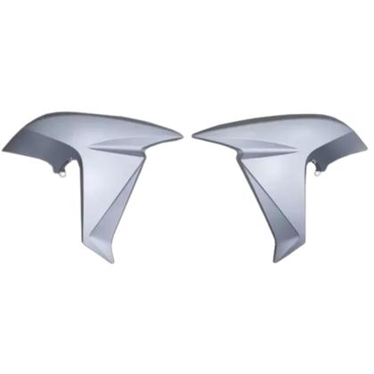 Aleta Guia Aba Lateral Asa Tanque Prata Fosco Honda Xre 300 2017 2018 - Paramotos Imagem de Aleta Guia Aba Lateral Asa Tanque Prata Fosco Honda Xre 300 2017 2018