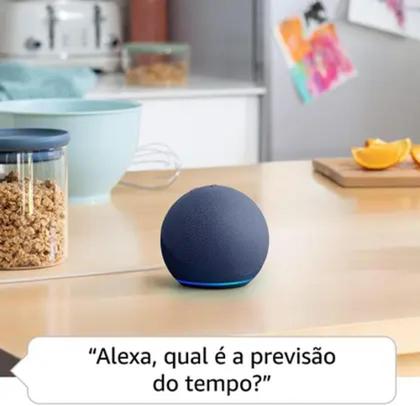 Imagem de Alexa 5ª Geração Echo Dot Smart Inteligente com Alexa, Som Potente e Comandos por Voz branca Amazon