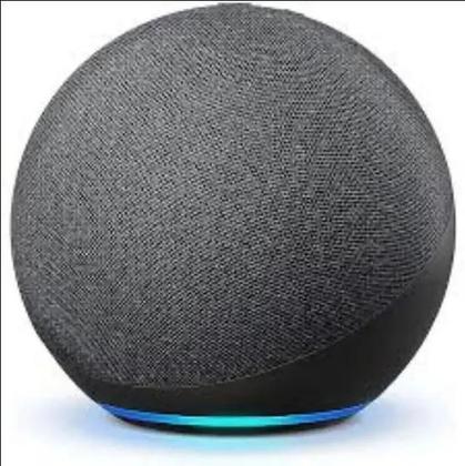 Imagem de Alexa 5ª Geração Echo Dot Smart Speaker alto falante Smart Speaker Echo 5ª Geração Preto Assistente Virtual Alexa, Som Potente e Design Moderno