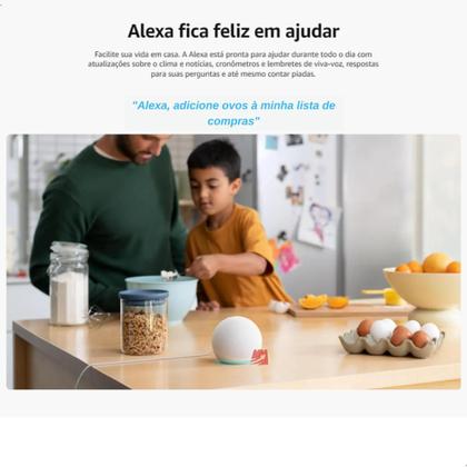 Imagem de Alexa amazon Echo Dot (5ª geração, lançamento) Alto-falante inteligente com Alexa - Amazon