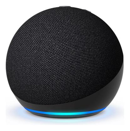 Imagem de Alexa Amazon Echo Geraçao 5 Preto Branco Azul Premium Alexia