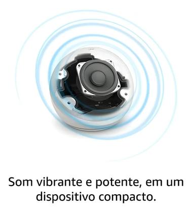 Imagem de Alexa Echo 5 Geração Dot Casa Inteligente Cor Azulmarinho