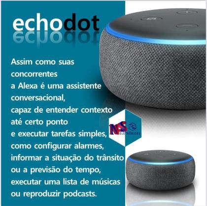Amazon Echo Dot ブラック Alexa Echo Dot 3 Geraçao Preta Amazon - Smart Speaker / Caixa de