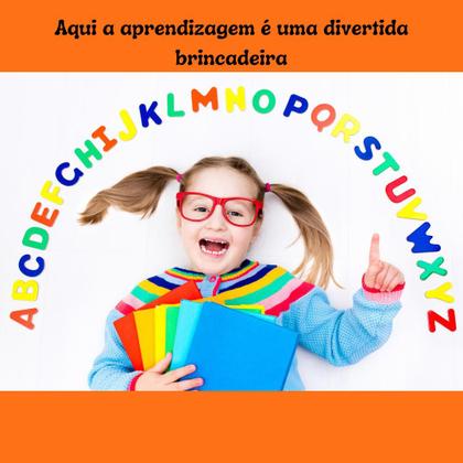 Imagem de Alfabeto e Números Móveis  77 peças