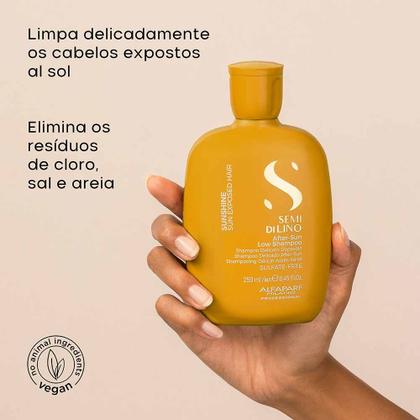Imagem de Alfaparf Milano Semi di Lino Sunshine After Sun Low Shampoo