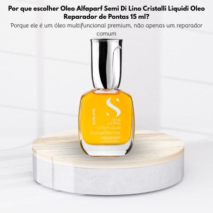 Imagem de Alfaparf Semi Di Lino Cristalli Liquidi Óleo Capilar 15ml