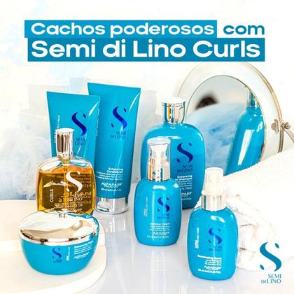 Imagem de Alfaparf Semi di Lino Curls Kit Home Care (2 Produtos)