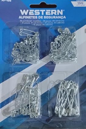 Imagem de Alfinete Costura Sortido 100 Pçs Patchwork Fralda Segurança