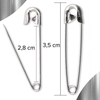 Imagem de Alfinete De Segurança 02 - Com 100 Unidades - Kaftor 