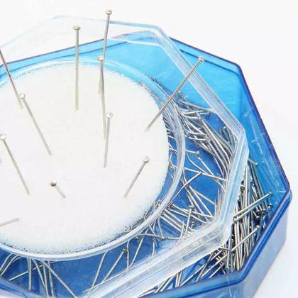 Imagem de Alfinete Sem Cabeça Extra Fino Com Almofada 200 Un. - ALF-16011 - Lanmax