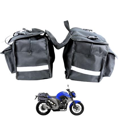 Imagem de Alforge Bau Bolsa Traseira Universal 40l Motos Black Luxo