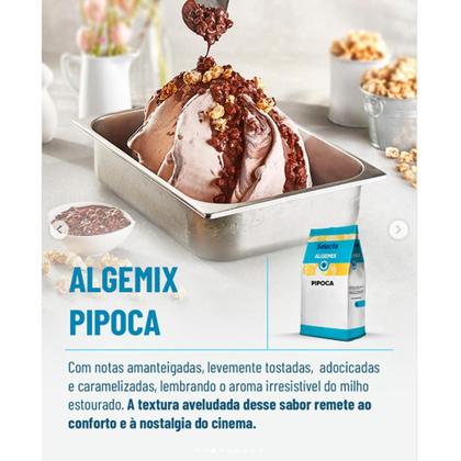 Imagem de Algemix Saborizante De Sorvete Pipoca Caramelizada 1k