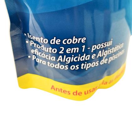 Imagem de Algicida Choque 1 Litro Refil Previne Elimina Algas Maresias