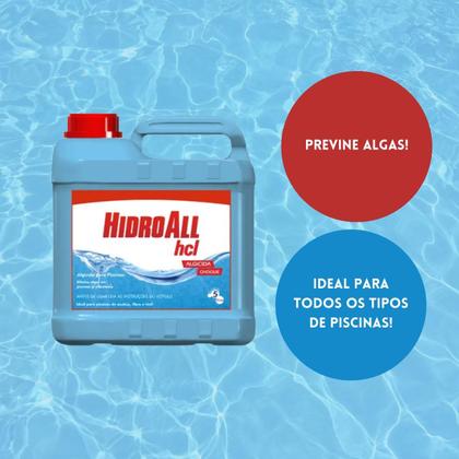 Imagem de Algicida Choque 5L Hidroall Previne Algas
