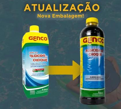 Imagem de Algicida Choque (Elimina algas) 1L Genco - 23718