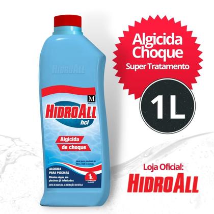 Imagem de Algicida Choque HCL 1 Litro Hidroall