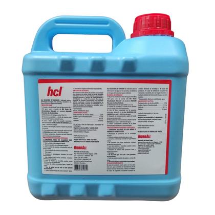 Imagem de Algicida Choque Hcl Hidroall 5 Litros