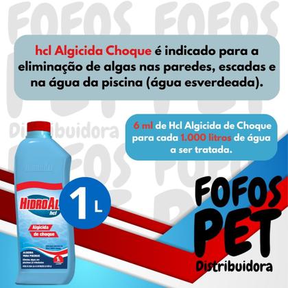 Imagem de Algicida Choque Hidroall HCL 1L