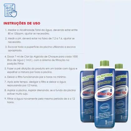 Imagem de Algicida de Choque 01 litro CLOR UP