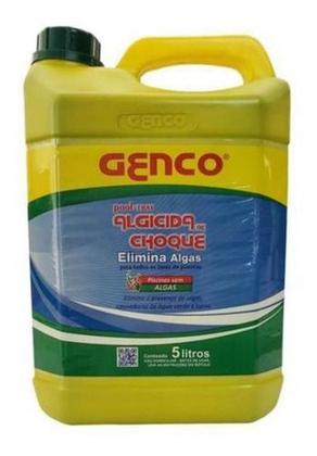 Imagem de Algicida De Choque 5lts Elimina Algas Verdes - Genco