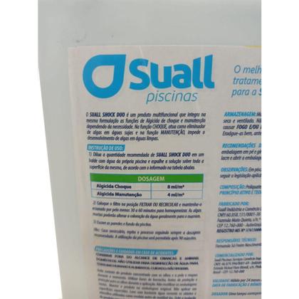 Imagem de Algicida de Choque e Manutenção Elimina Algas 5 L - Suall