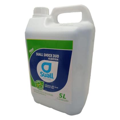 Imagem de Algicida de Choque e Manutenção Elimina Algas 5 L - Suall