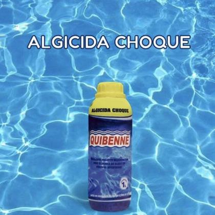 Imagem de Algicida De Choque P/ Piscinas 1 Lt Quibenne
