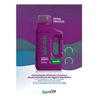 Imagem de Algicida de manutencao 1lt domclor