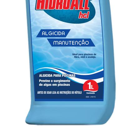 Imagem de Algicida de Manutenção Hidroall hcl 1 Litro