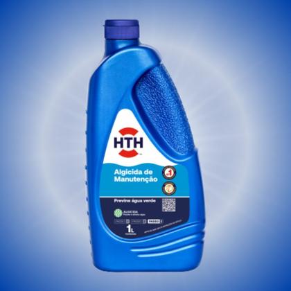 Imagem de Algicida de Manutenção Hth Previne Água Verde 1l