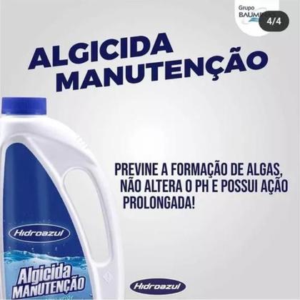Imagem de Algicida Manutenção Hidroazul- 5L - Previne e elimina algas 