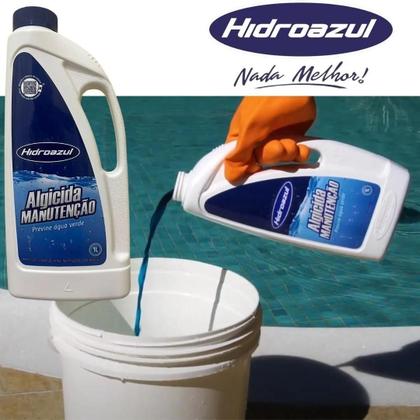 Imagem de Algicida Manutenção Prevenção Hidroazul 1 Litro