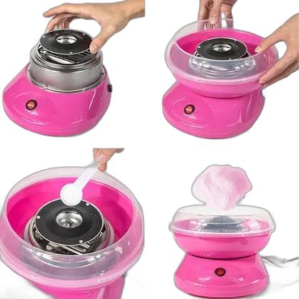 Imagem de Algodão Doce Elétrica Azul Para Crianças E Festas