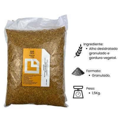 Imagem de Alho Frito Desidratado 1,5Kg Blanic
