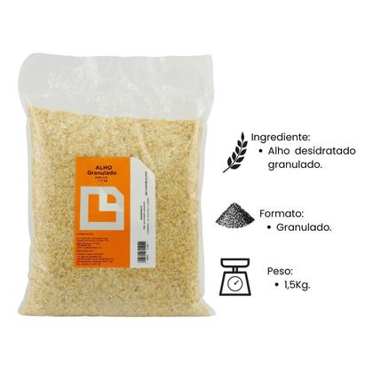 Imagem de Alho Granulado Desidratado 1,5Kg Blanic
