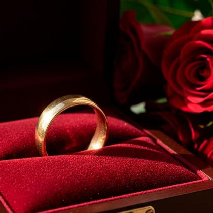 Imagem de Aliança Tradicional 6mm Ouro 18K Tungstênio