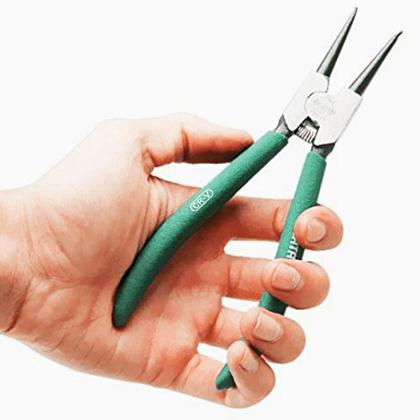 Imagem de Alicate 7 Polegadas para Anéis Externos Reto 19mm-60mm Bico Sata Aço Cromo