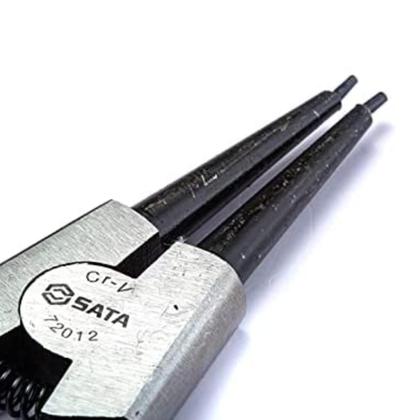 Imagem de Alicate 7 Polegadas para Anéis Externos Reto 19mm-60mm Bico Sata Aço Cromo