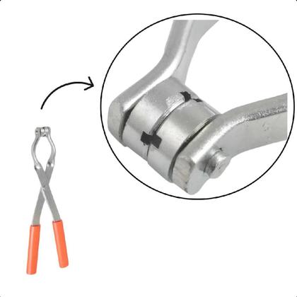 Imagem de Alicate Abraçadeira Pontas Giratórias Com Grau Cabo Isolado