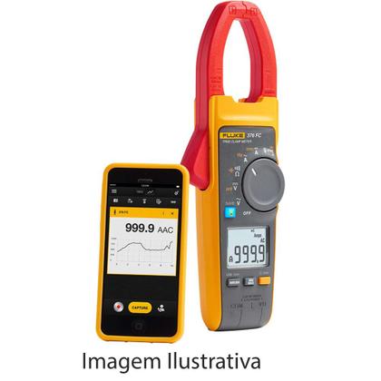 Imagem de Alicate amperímetro digital CAT IV 600V True-RMS - 376 FC