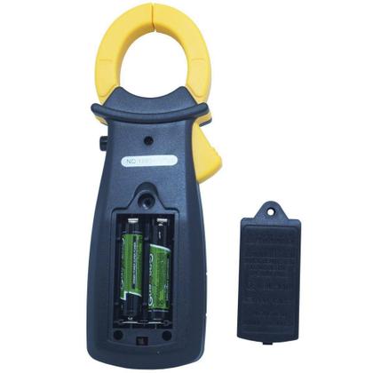 Imagem de Alicate Amperímetro Digital Portátil Profissional AC DC com Cabo Multi Prova Exbom MD-Y400
