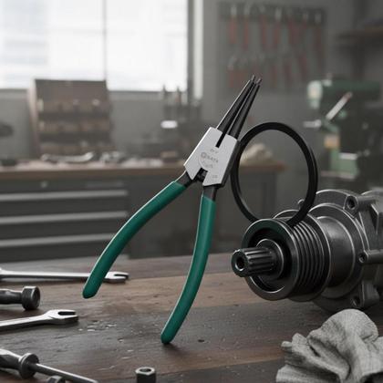 Imagem de Alicate anéis externo reto sata 9" 35-100mm