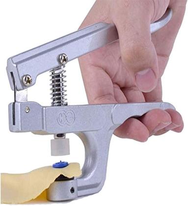 Imagem de Alicate Aplicador Botão Pressão Plástico Kit