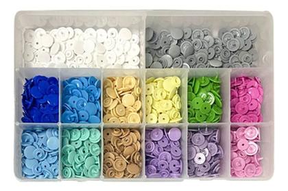 Imagem de Alicate Aplicar Botões Plastico Ritas Box C/ 280 Botões 10mm