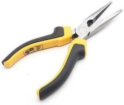 Imagem de Alicate Bico 6'' Em Aço Inox E Cabo Borracha- Aço Forte